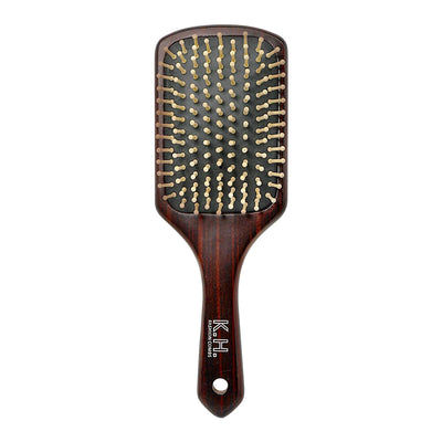 Wood Comb Professional Healthy Paddle Cushion Hair Loss Massage Brush Hairbrush Comb Scalp Hair Care Healthy Bamboo Comb