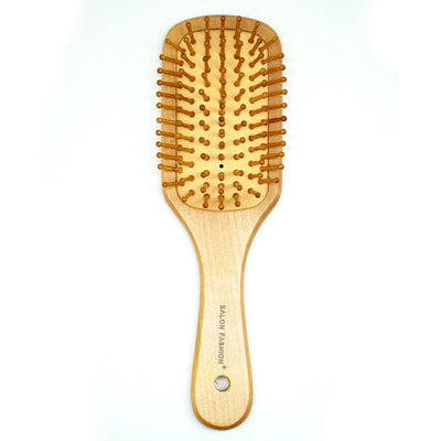 Wood Comb Professional Healthy Paddle Cushion Hair Loss Massage Brush Hairbrush Comb Scalp Hair Care Healthy Bamboo Comb