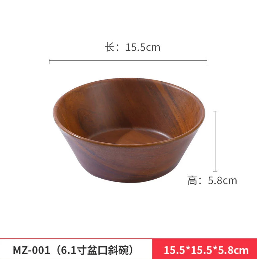 Japanese Melamine Grain Rice Bowl Noodle Fruit Salad Tableware