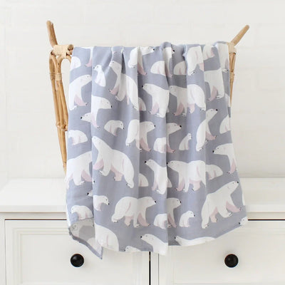 Bamboo Baby Blankets Newborn Muslin Swaddle 120x120 Nursery Blanket Baby Wrap Swaddle Blanket Super Soft