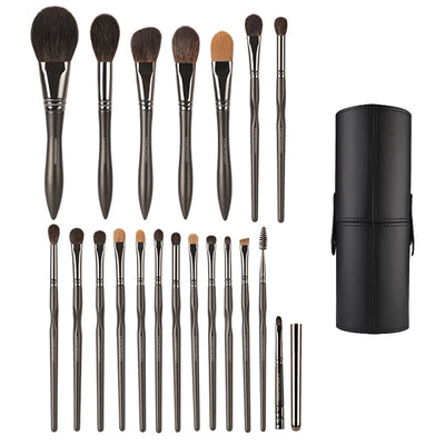 CHICHODO Makeup Brush Luxury Solid Wood Sting Color Series 20PCS Animal Hair Brush Set Makeup Brush Advanced Makeup Tools