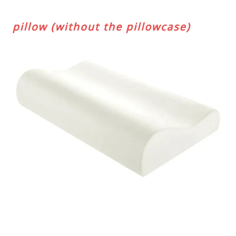 1 Pc Sleeping Bamboo Rebound Memory Orthopedic Pillows Cervical Pillow Cervical Health Cotton Pillows Memory Foam Pillow