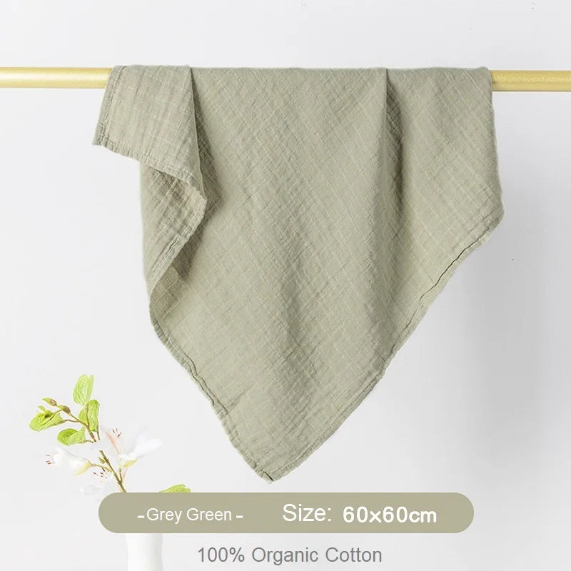 Newborn Blankets Bamboo Bath Towel Baby Swaddle Kids Muslin Organic Cotton Fabric Super Soft Stuff Girls Burp Cloth Monthly Wrap