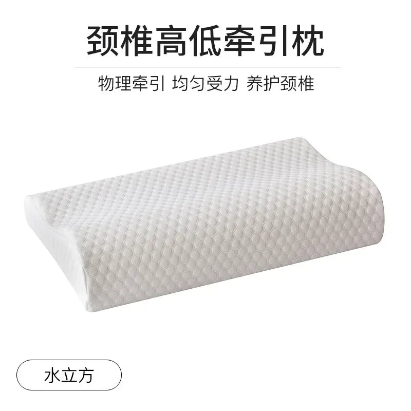 1 Pc Sleeping Bamboo Rebound Memory Orthopedic Pillows Cervical Pillow Cervical Health Cotton Pillows Memory Foam Pillow