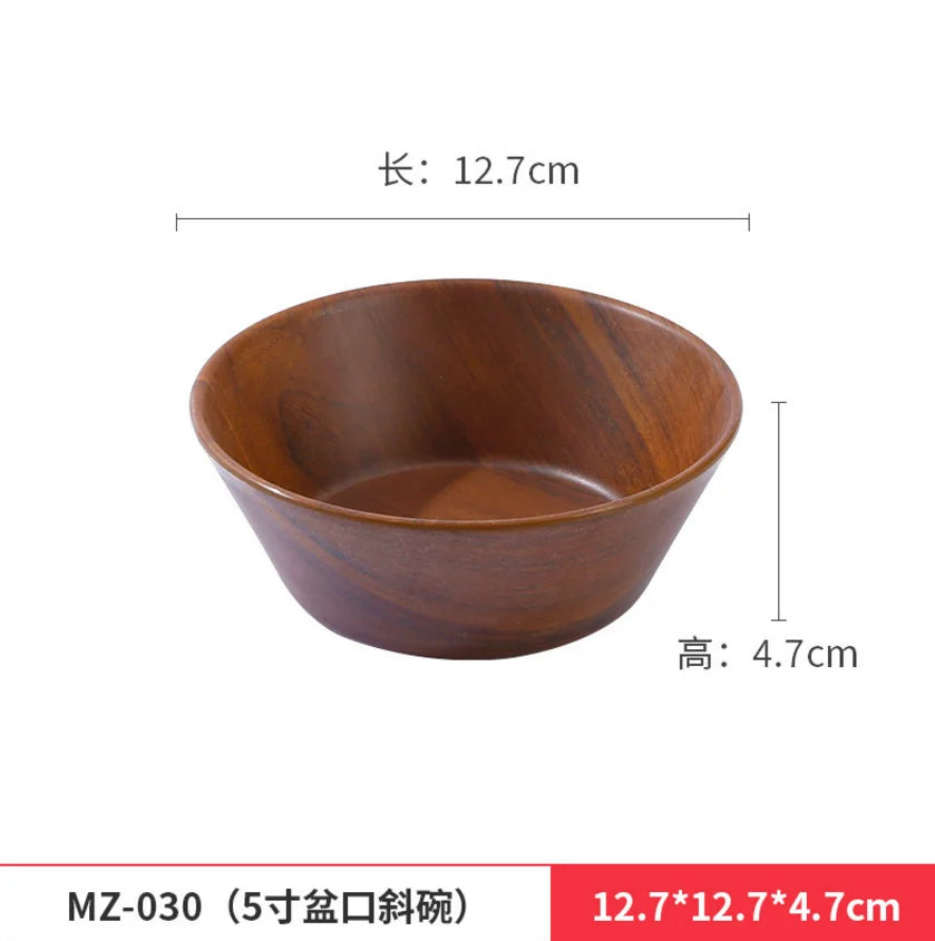 Japanese Melamine Grain Rice Bowl Noodle Fruit Salad Tableware