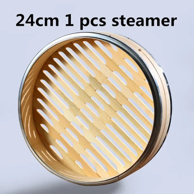 Cooking Bamboo Steamer Fish Rice Snack Basket Kitchen Cookware Fish Rice Dim Sum Basket Rice Pasta Cooker food Steamed stuffed