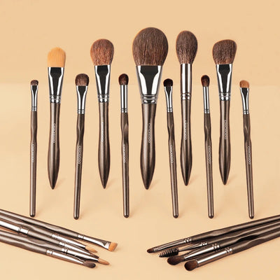 CHICHODO Makeup Brush Luxury Solid Wood Sting Color Series 20PCS Animal Hair Brush Set Makeup Brush Advanced Makeup Tools